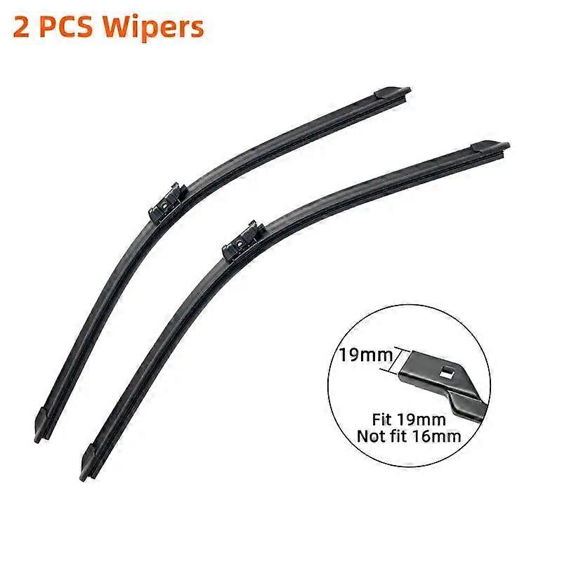 Front Wipers For Geely Jiaji Vf11 Maple 80v 2019-2022 Wiper Blade Rubber 24"+18" Car Windshield Windscreen Accessories 2020 2021