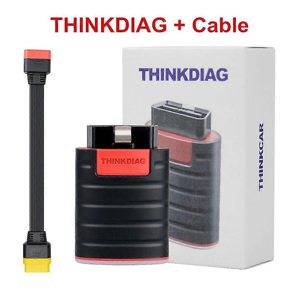 Thinkdiag obd2 all system bluetooth code reader scanner andriod ios diagnostic tool tpms oil reset service