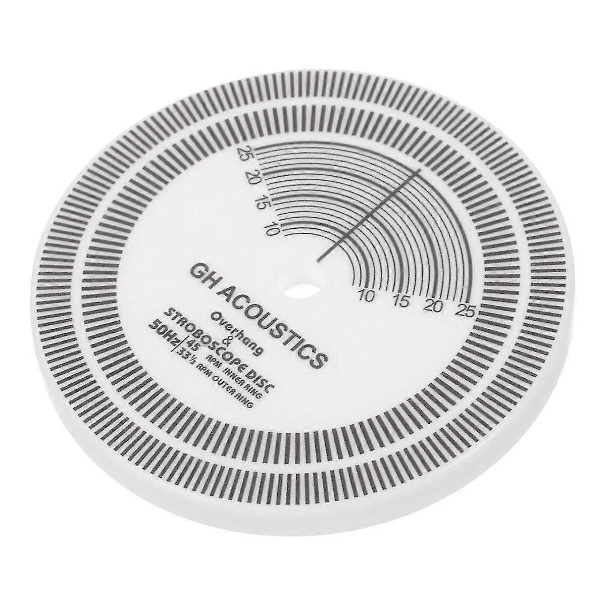 Reliable Turntables Strobe Disc Stroboscope Mat Tests Rotational Speed Detection Vinyl Recording Sp