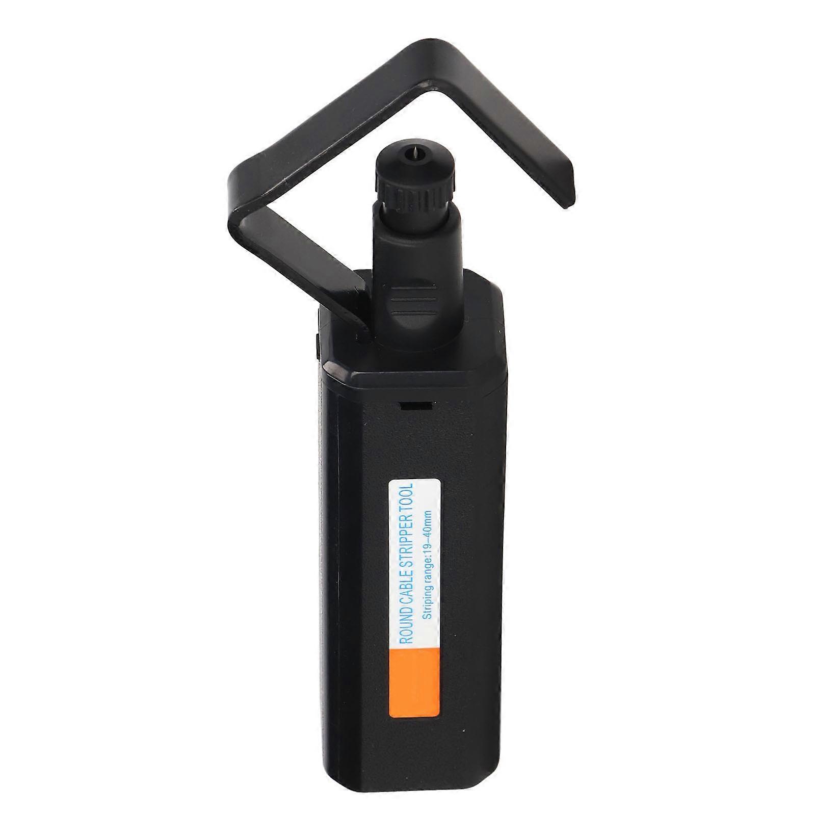Cable Jacket Stripper Round Hand Tool Horizontal Vertical for 19?40mm Optical Fiber Wire