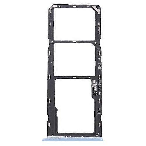 For Oppo Realme C11 (2021) Rmx3231 Sim Card Tray + Sim Card Tray + Micro Sd Card Tray