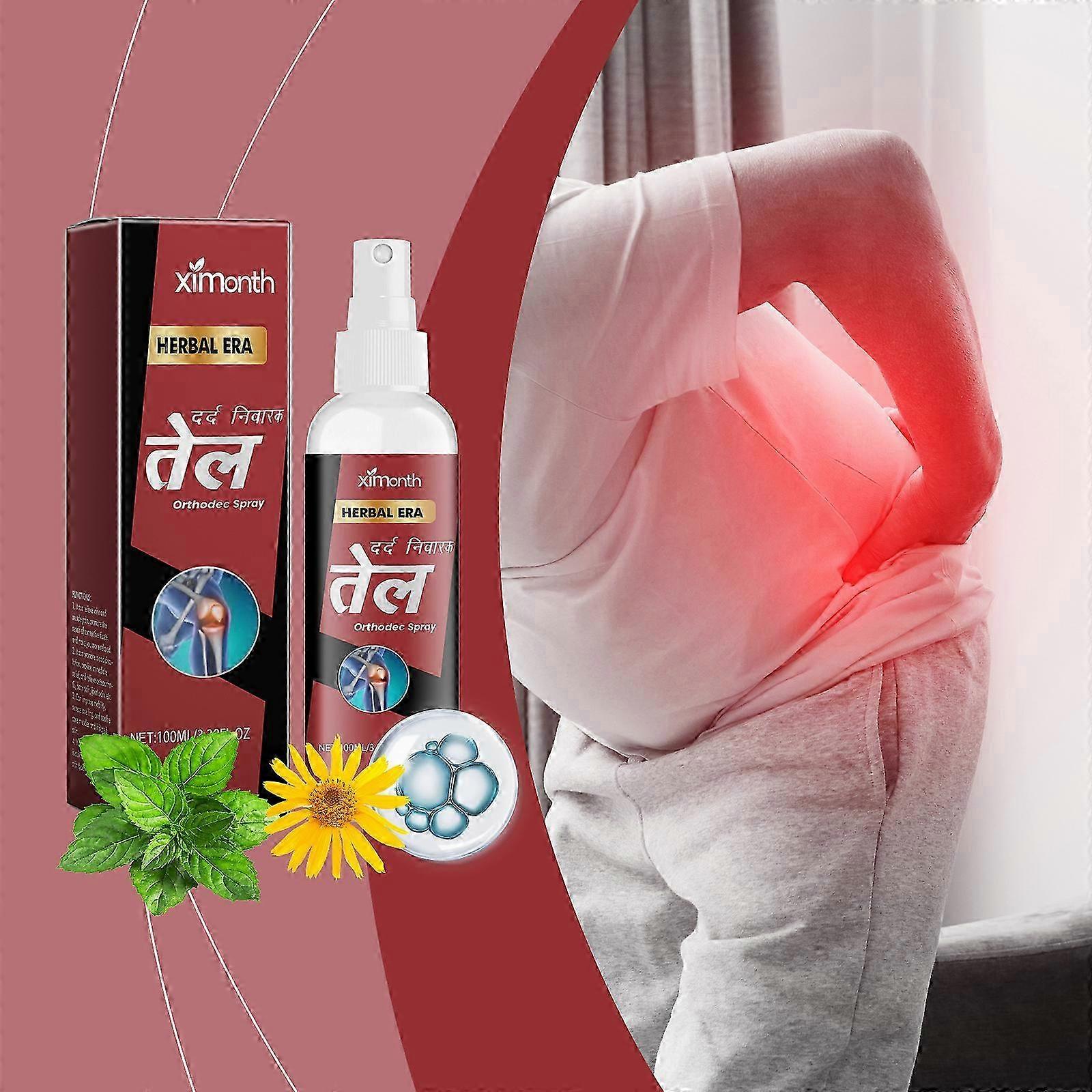 Powerful Topical Pain Reliever, Analgesic Spray For Aches And Pains Of Muscles And Joints From Simple Backache, Arthritis, Strains, Bruises