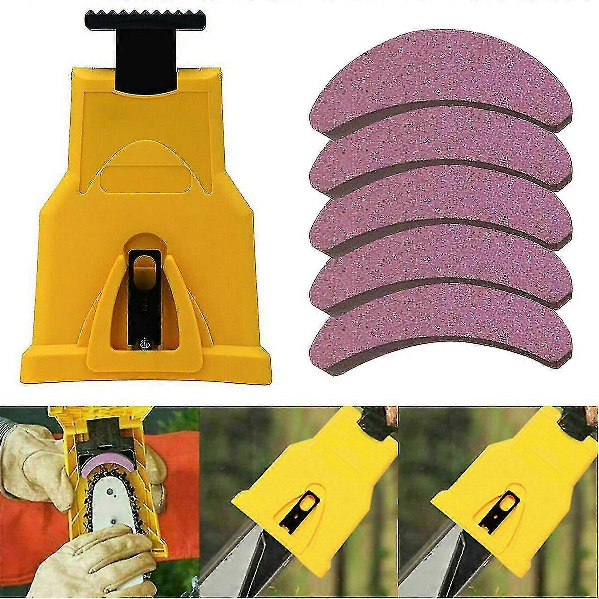 Chainsaw Teeth Sharpener Saw Chain Kit Professional Woodworking Tool