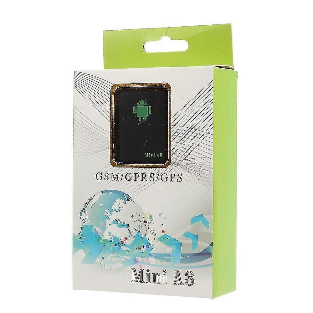 Mini A8 Real Time GPS Monitor Tracker w/ SOS Emergency Call GSM/GPRS/GPS,2024 Ping
