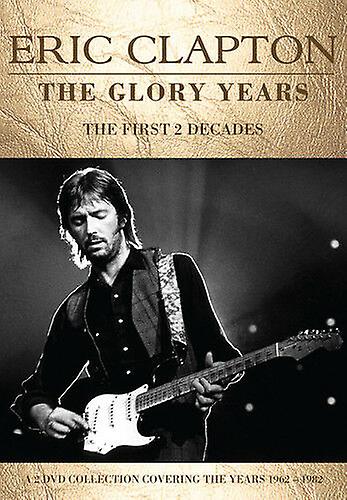Eric Clapton The Glory Years DVD (2016) Eric Clapton cert E 2 diskler YENİ - Bölge 2