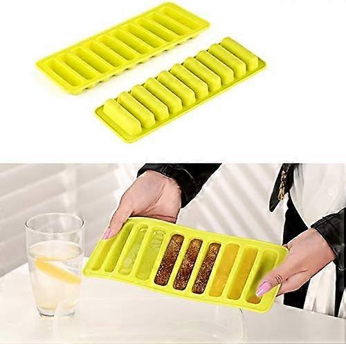 Ice cube tray with lid, bar cube tray, easy to push out and eject, very suitable for sports and water bottles