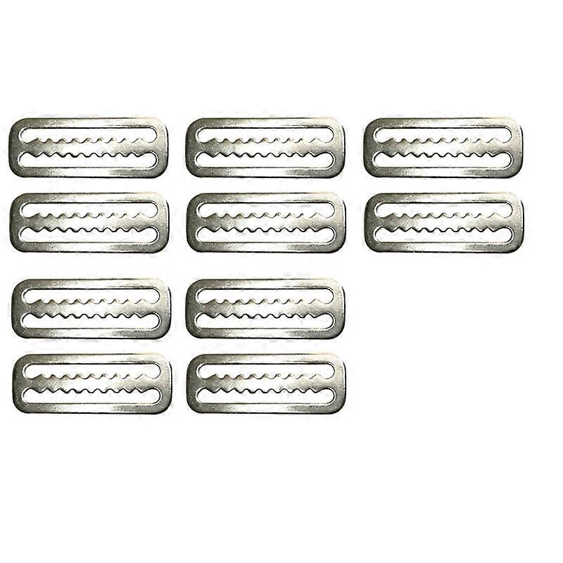 10Pcs Scuba Diving Weight Belt Slide Keeper Ring Webbing Harness Belt Retainer Stopper Freediving A