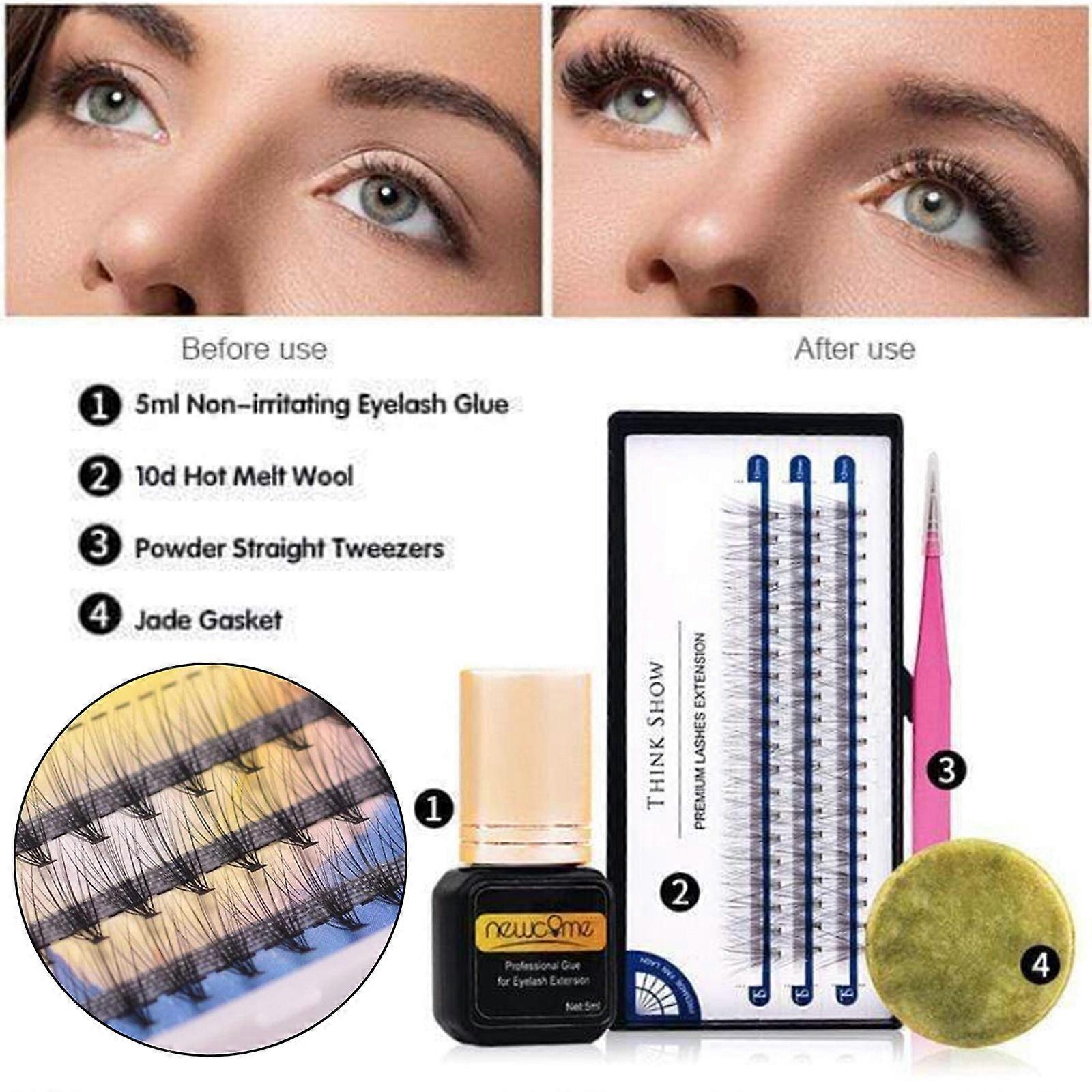 3D tekoripset 70 päivän itseoksautuvat ripsetit 10ML