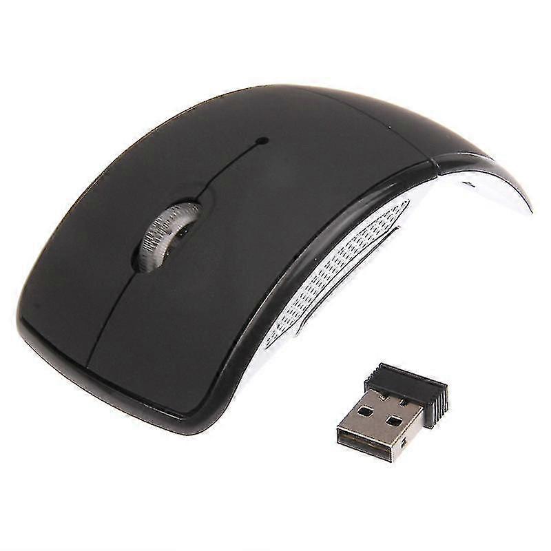 wireless 2.4ghz folding optical 800-1200-1600dpi snap-in transceiver mouse