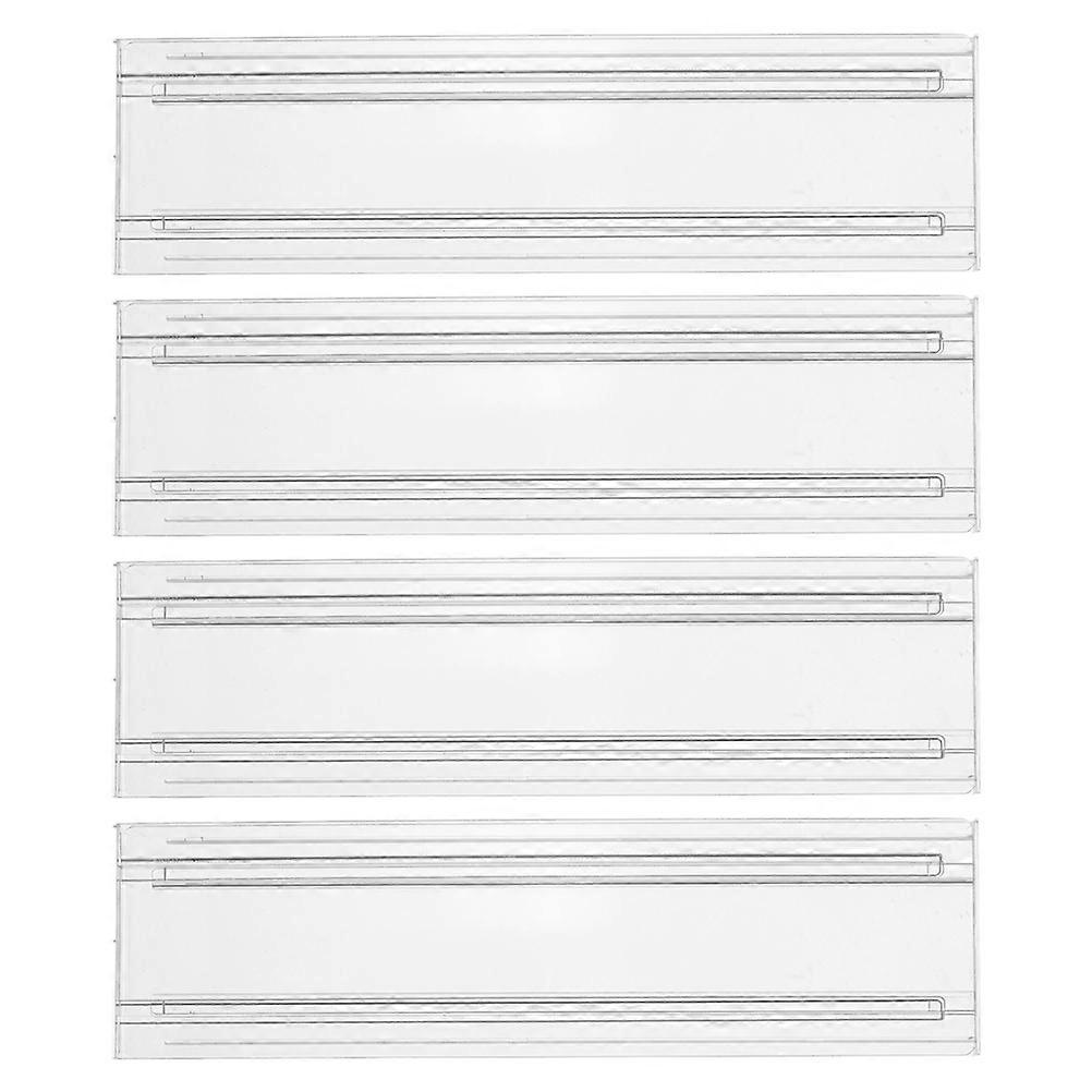 4pcs Sturdy Drawer Divider Telescopic Drawer Dividing Board Household Drawer Dividing Board