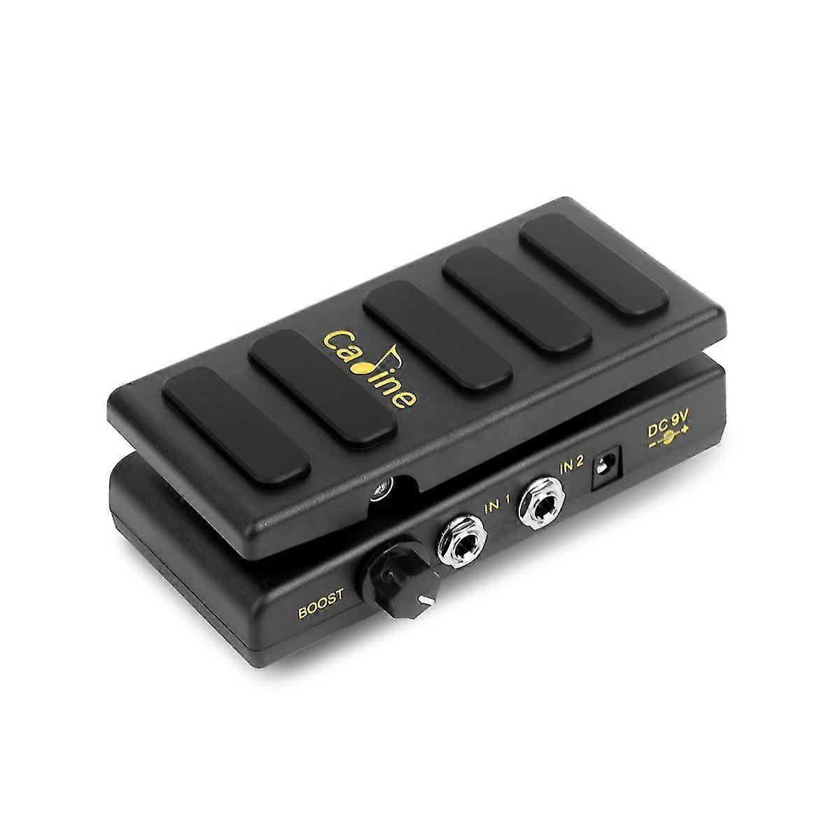 CP-31P Volume Pedal with Boost Function Guitar Effect Pedal Pedal Dual Channel DC 9V Input Guitar
