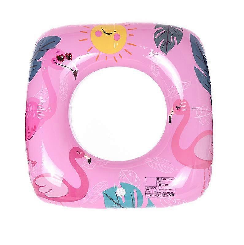 Square firebird swimming ring thickened adults and children water inflatable floating ring(53cm)