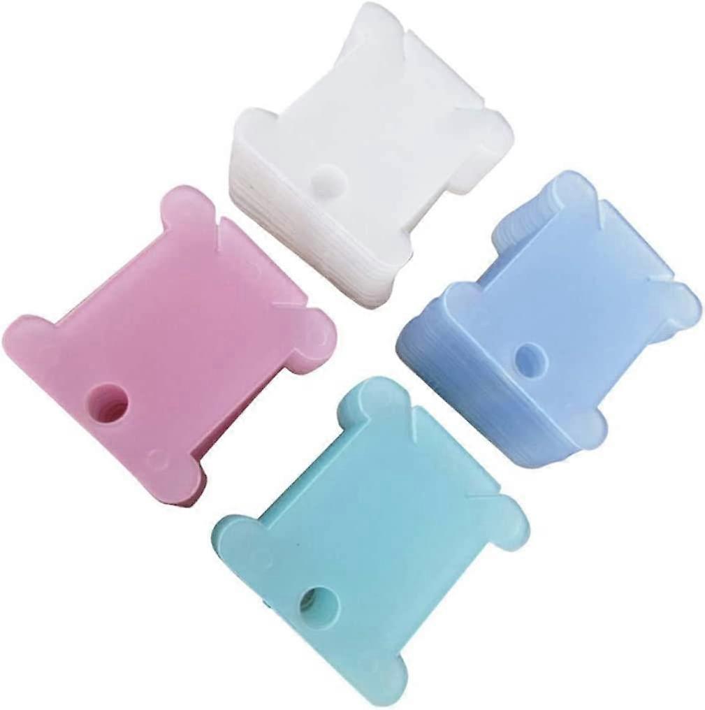 100 Pieces Plastic Embroidery Cross Stitch Tools Wire Wrap Boa