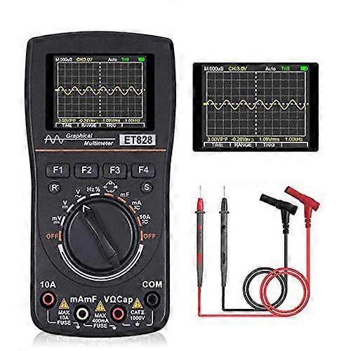 nice ET828 2 in 1 Intelligent Digital Oscilloscope Multimeter with 1MHz Bandwidth Sampling Rate