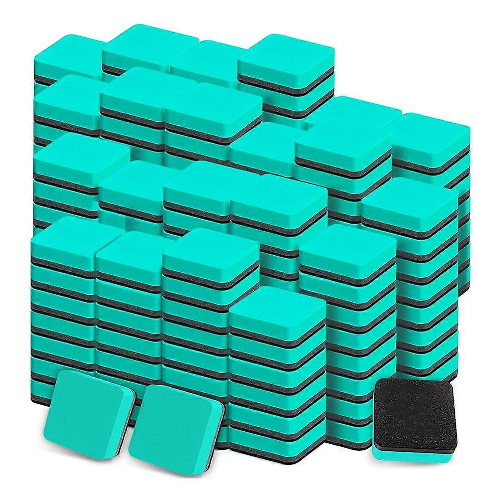 96 Pack Dry Erase Erasers, Mini Magnetic Dry Erase Eraser Bulk, White Board Dry Erasers, Chalkboard
