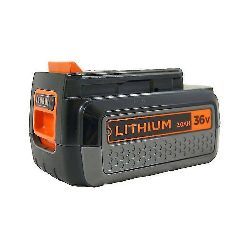 36v 2ah Lithium Battery, Compatible With All Black+decker 36v Tools, No Memory Effect, Low Self-discharge, Practical)-Yvan