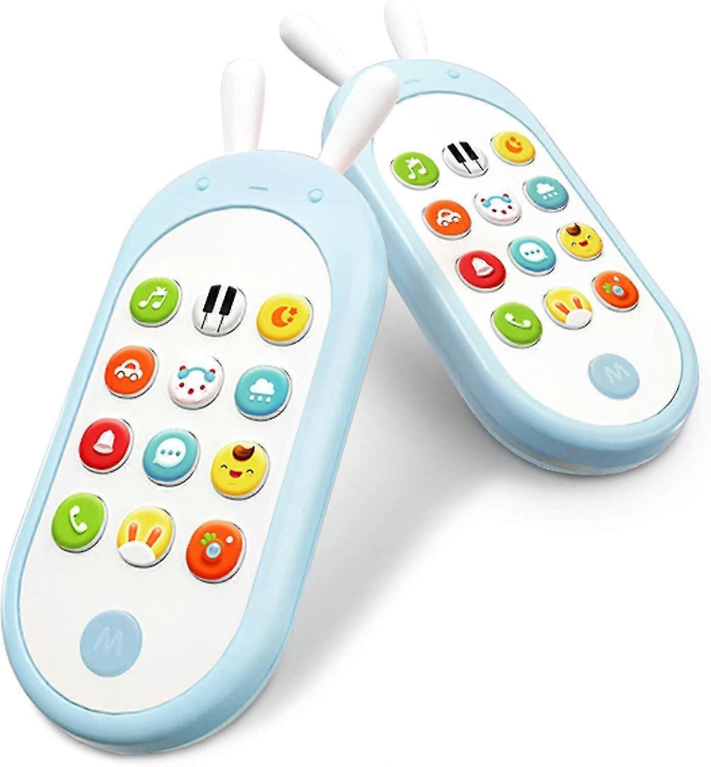 Baby Toys Phone For Toddlers, Baby Musical Toys1 Pieces-blue