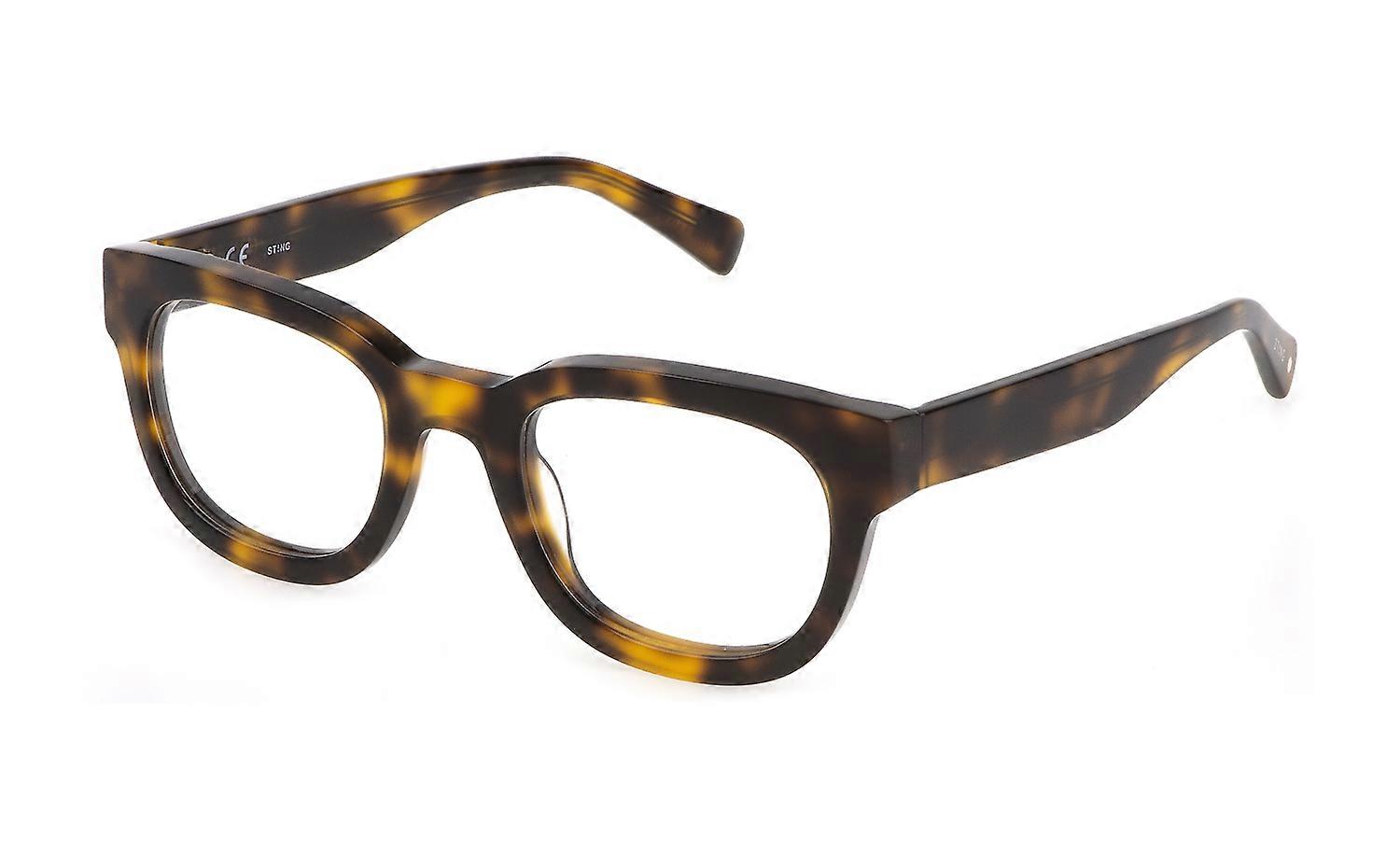 Eyewear Frames Sting VST448 0778 AVANA GIALLO CHIARO LUCIDA 49/22/140 UNISEX