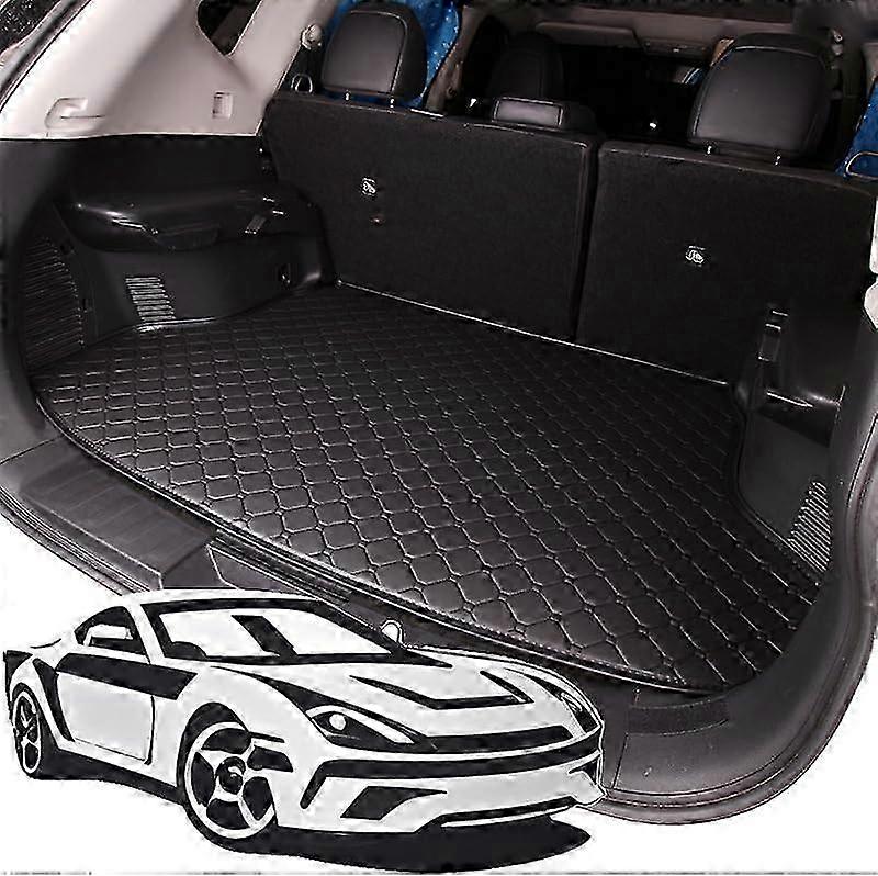 unique Car Trunk Mats for BMW 1 Series 4Door F20 2012-2023, Leather Car Boot Liner Mat Car Boot Cover Anti-Slip Carpets, Waterproof Rear Trunk Protect