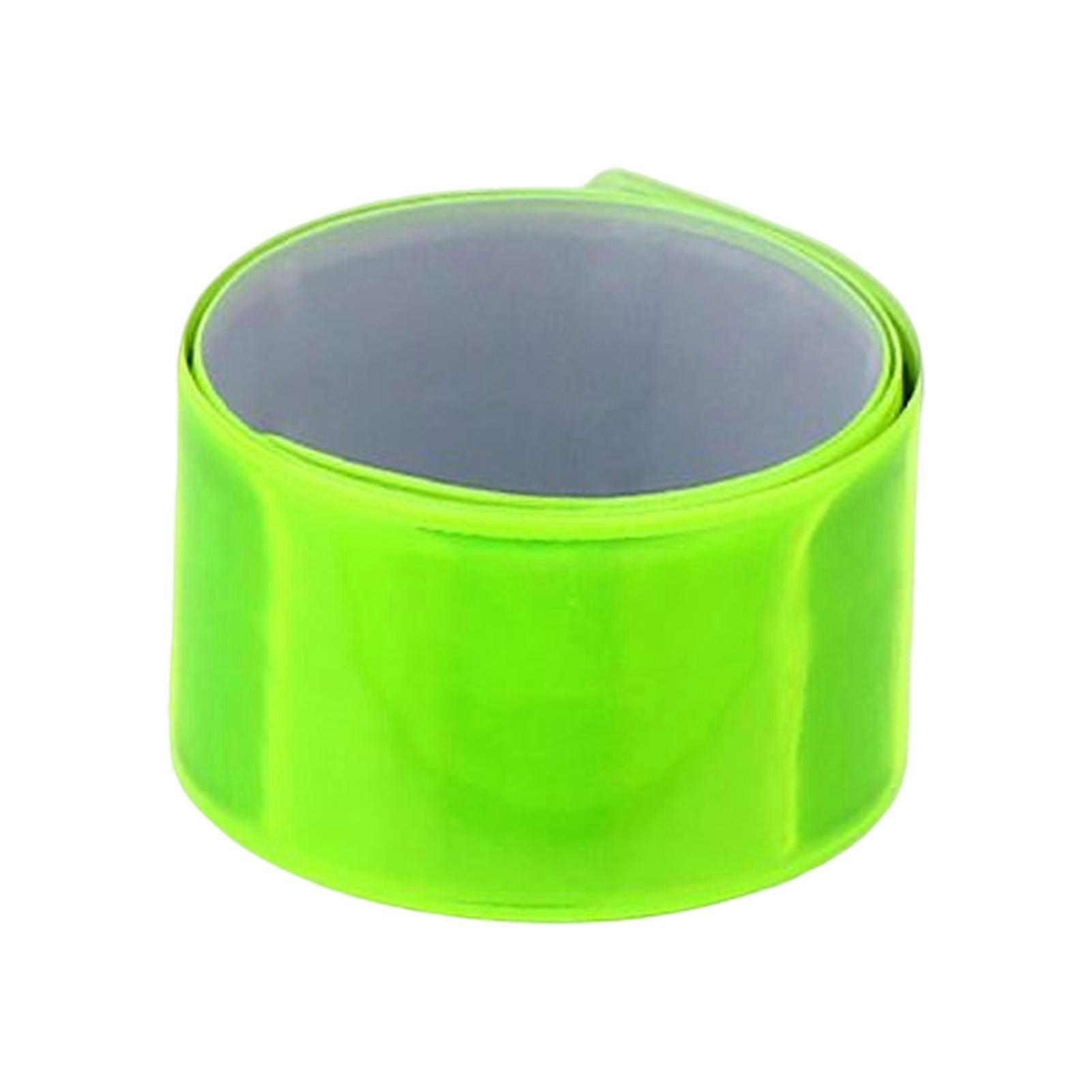 Slap Bracelet Wristband Reflective Band High Elasticity High Brightness Reflective Band for Children Adults Boys And Girls
