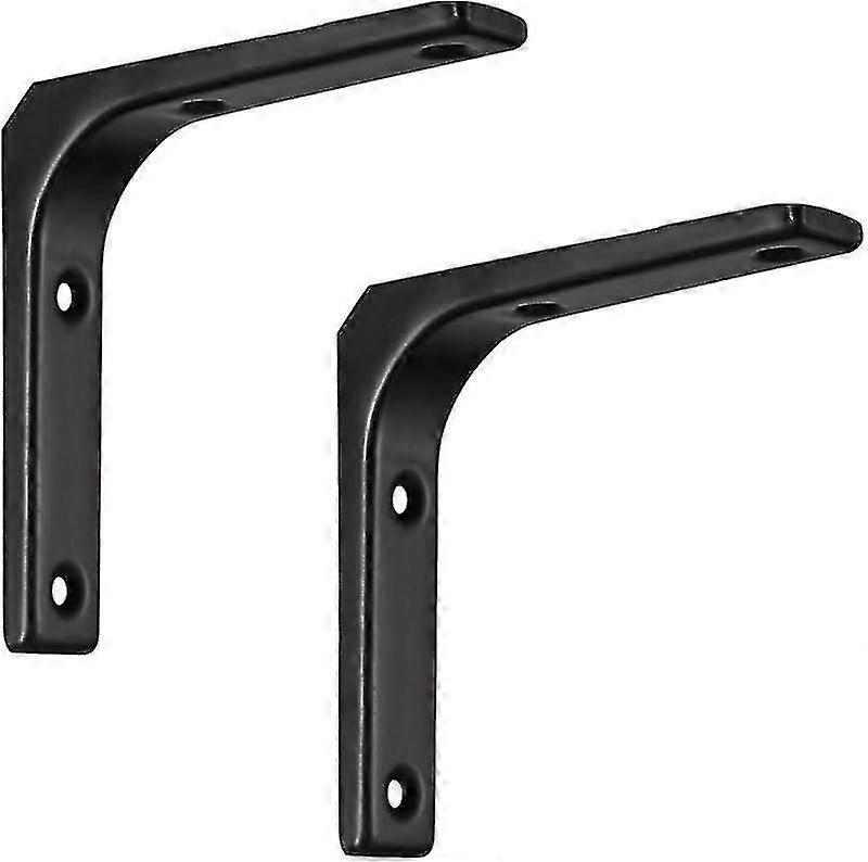 2Pcs Triangle bracket bracket, wall bearing support right-angle iron holder, shelf partition L-shaped bracket rack