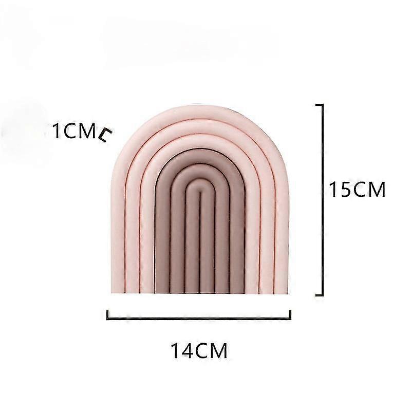 Dining table mat silicone pot pad coaster  insulation mats