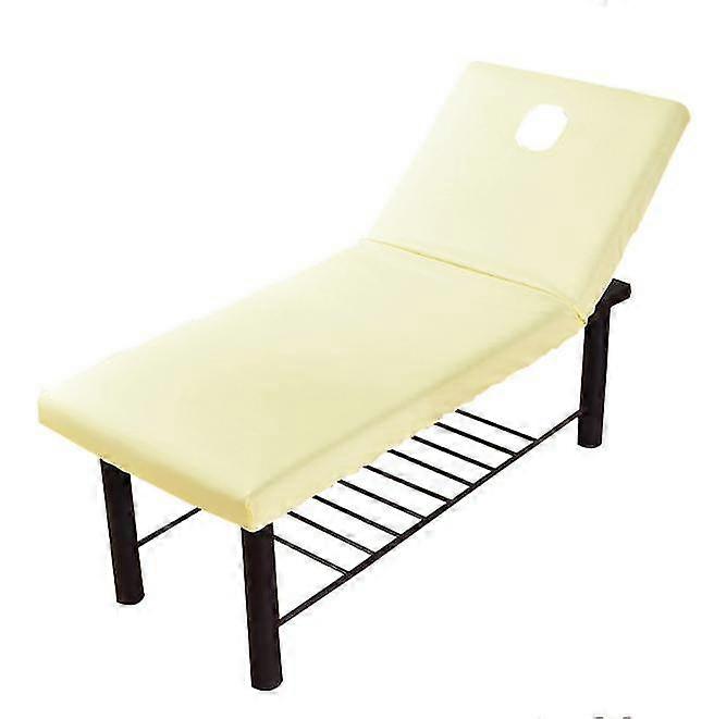 Pure Color Massage Table Bed Fitted Sheet Elastic Full Cover