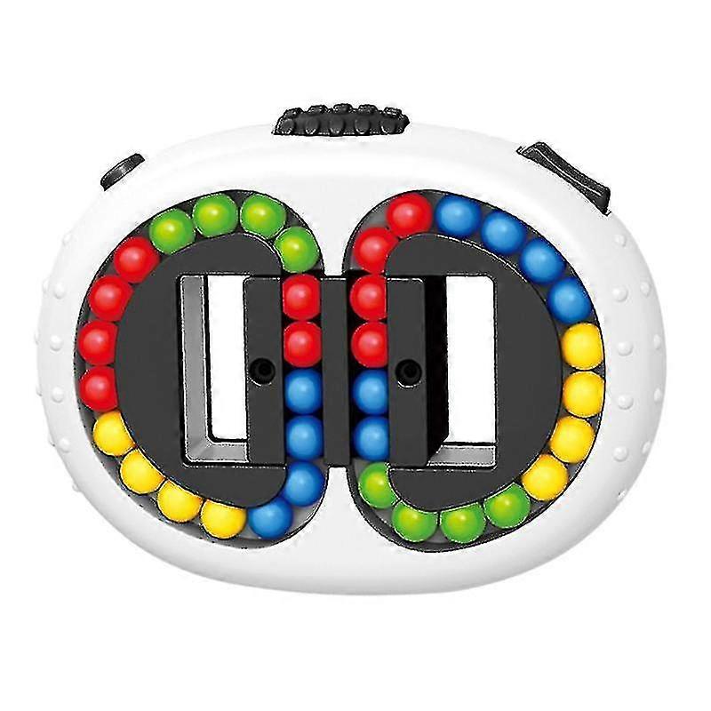 Rotating Cube Bean Decompression Relieve Stress Puzzles Beads Novelty Toy