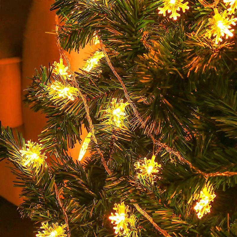 LED BatteryPowered String Lights Decoractive Bedroom Birthday snow
