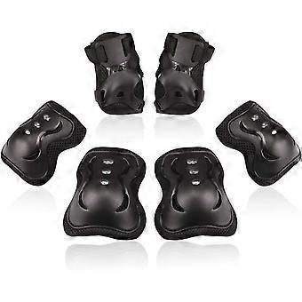 Set di protezioni per ginocchiere, gomitiere e protezioni per bambini/ragazzi, per pattini a rotelle, ciclismo, bici BMX, skateboard, pattinaggio in linea, monopattino, equitazione e sport.