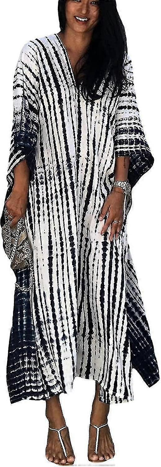 Over Sized Caftans Women's Turkish Caftan Wine Leopard Ethnic Print Plus Size Muslim Kaftans