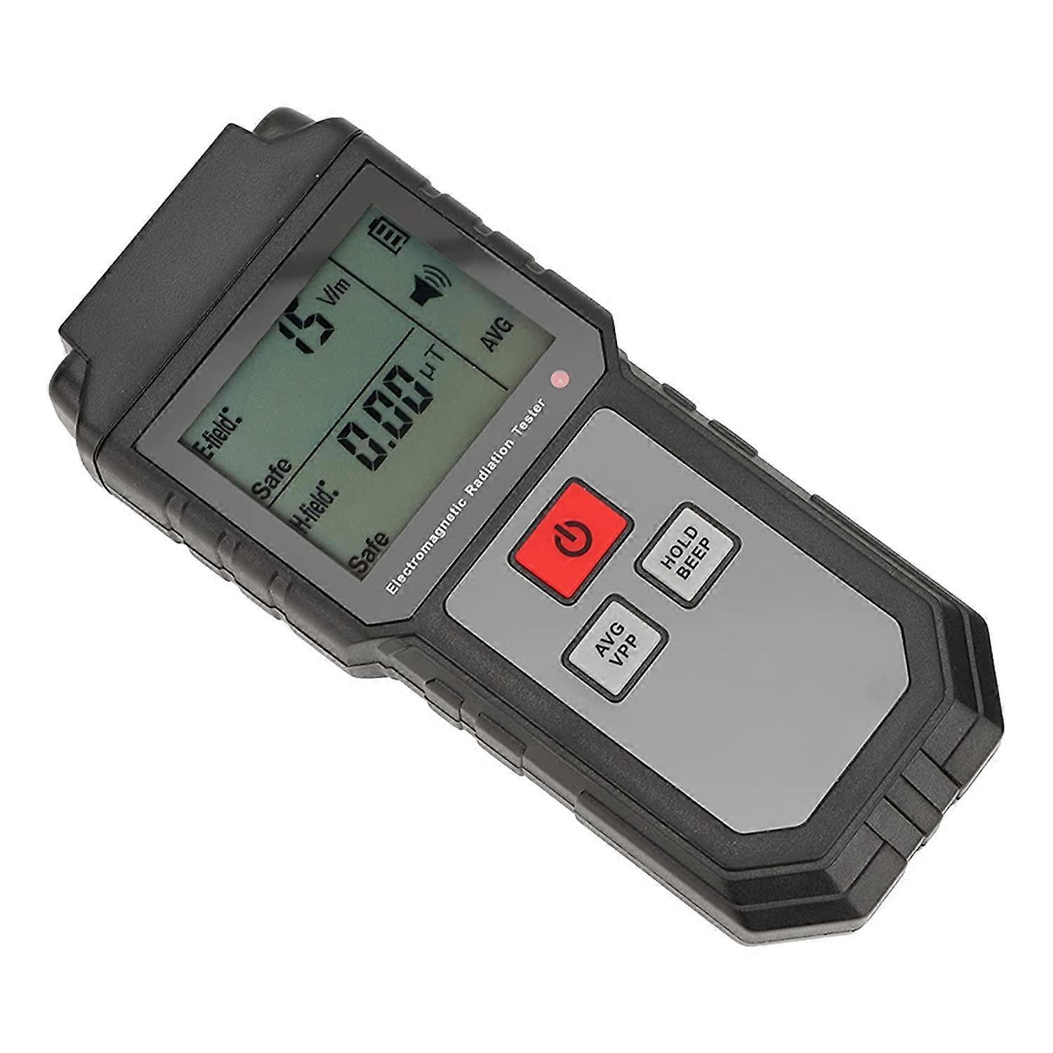 Radiation detector, electromagnetic radiation detector, RZ825, Handheld digital LCD backlight electromagnetic detector. Suitable for home, office, out