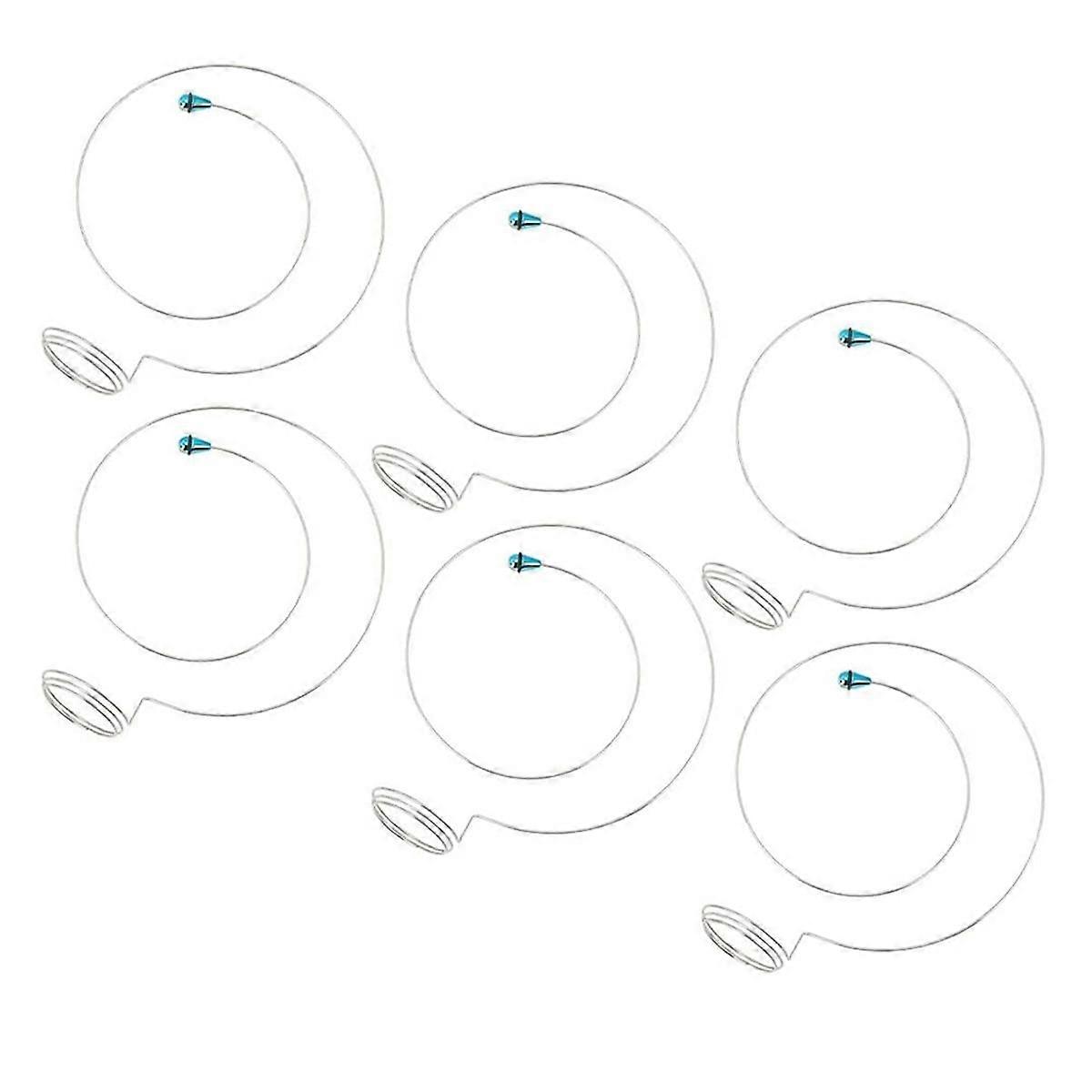 6 stk lup lup holder urmagere juvelerer lup linse pandebånd lup ledning holdere rustfrit