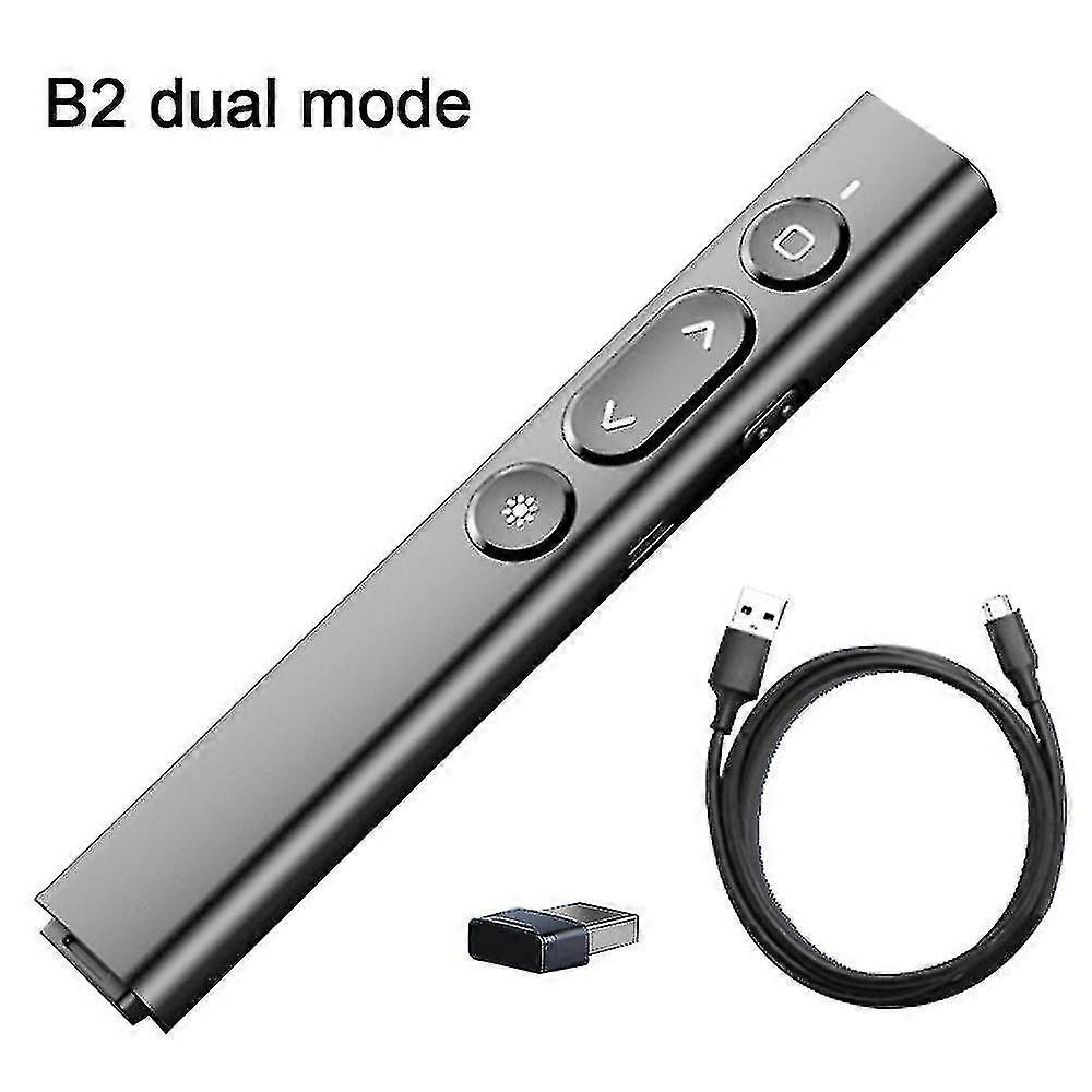 Réalisez des présentations puissantes avec le stylet laser qui tourne les pages - Clicker de présentation pour Powerpoint - Compatible avec Mac/win/ordinateur/ordinateur portable
