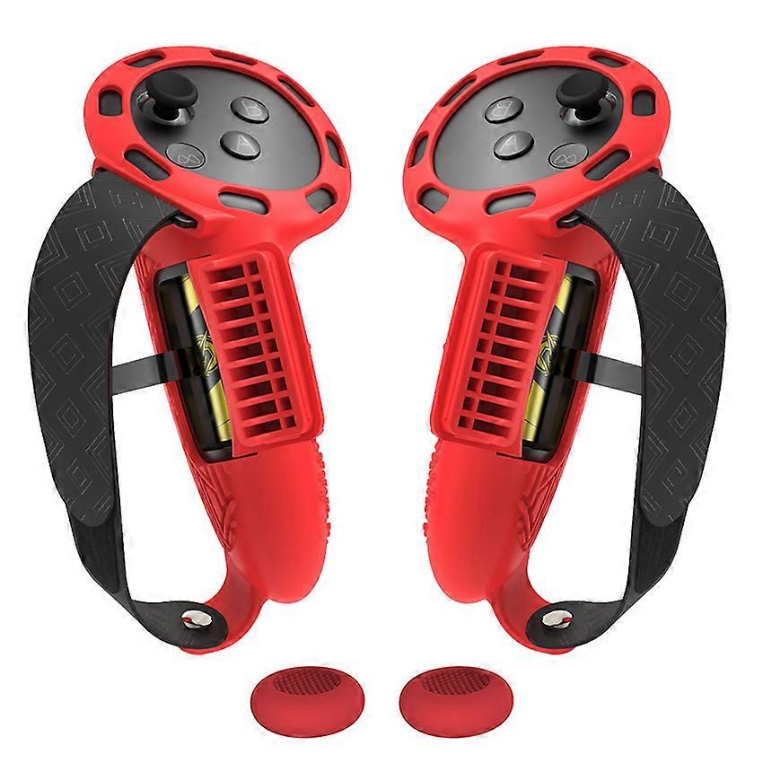 Vr Game Handle Accessories Silicone Handle Protective Cover Accessories for Quest3/Quest3S