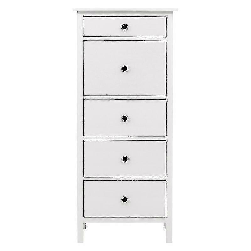 1/10ミニチュア家具ミニチェストオブドロワーズアクセサリーホワイトPK