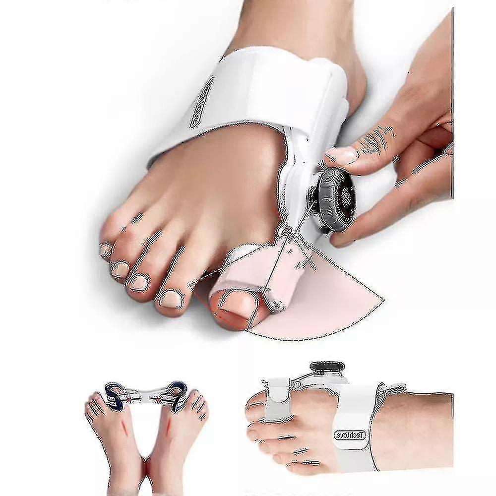 Bunion Splint Big Toe Raddrizzatore Correttore Piedi Sollievo dal dolore Alluce Valgo Correzione Ortopedica