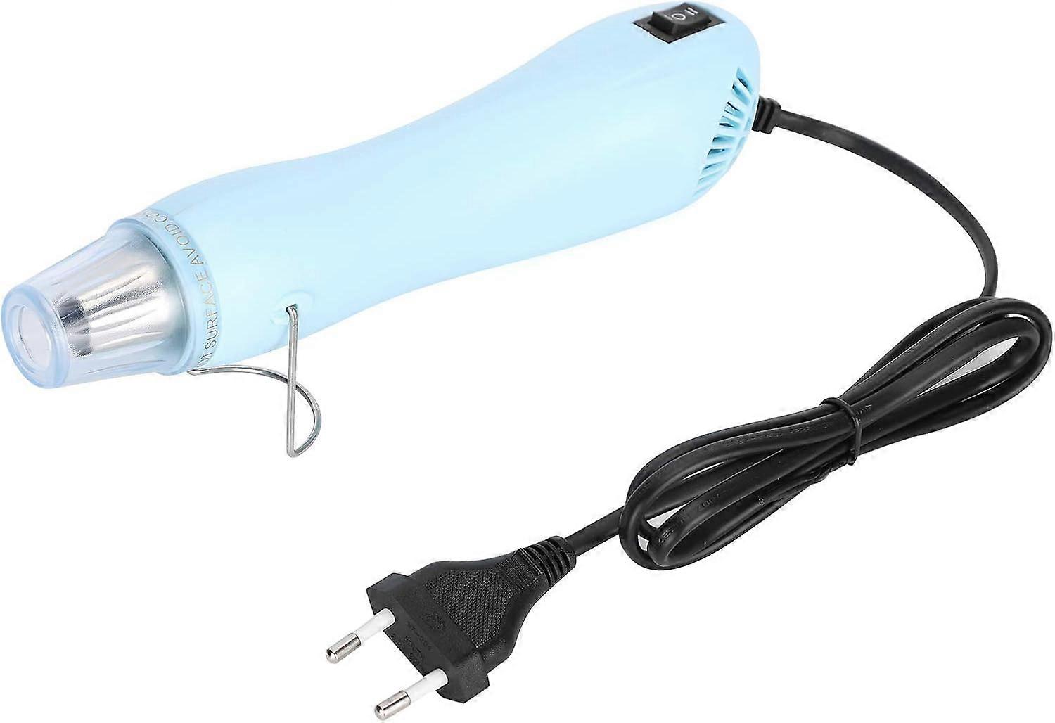 WJTG  Mini Heat Gun Dual Speed Heat Gun with Stand for Epoxy Resin Crafts Shrink Wrap Heating Shrink WraJ