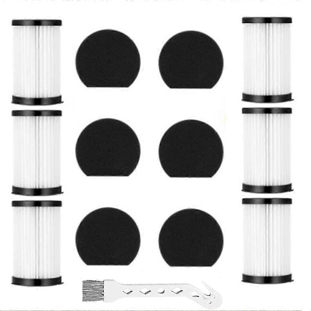 Hepa Filter And Sponge Kit For Moosoo D600 / D601 / Iwoly V600