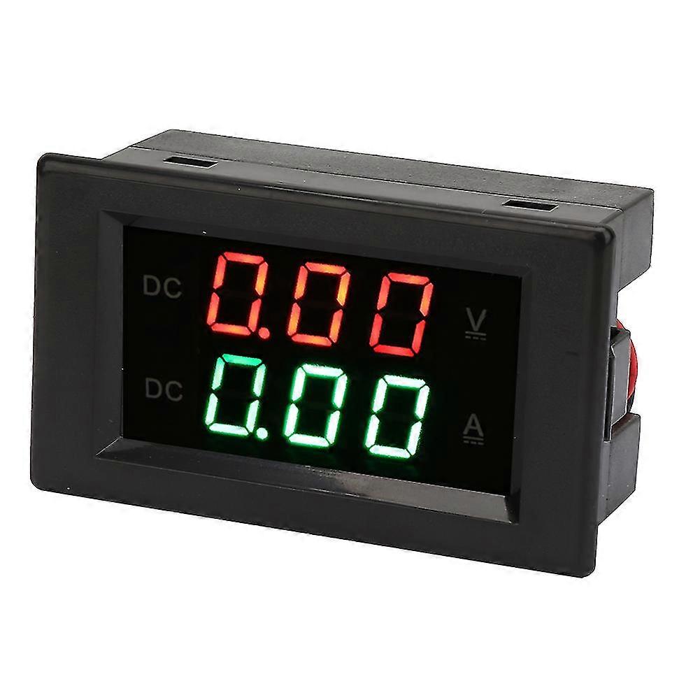 YB4835VA Ampèremètre de tension numérique 0 ~ 100V 20A Double affichage