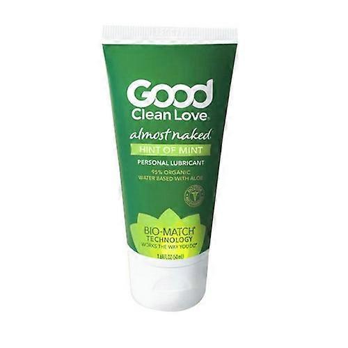 Good Clean Love Personal Lubricant Almost Naked Organic Hint of Mint ,1.69 Oz
