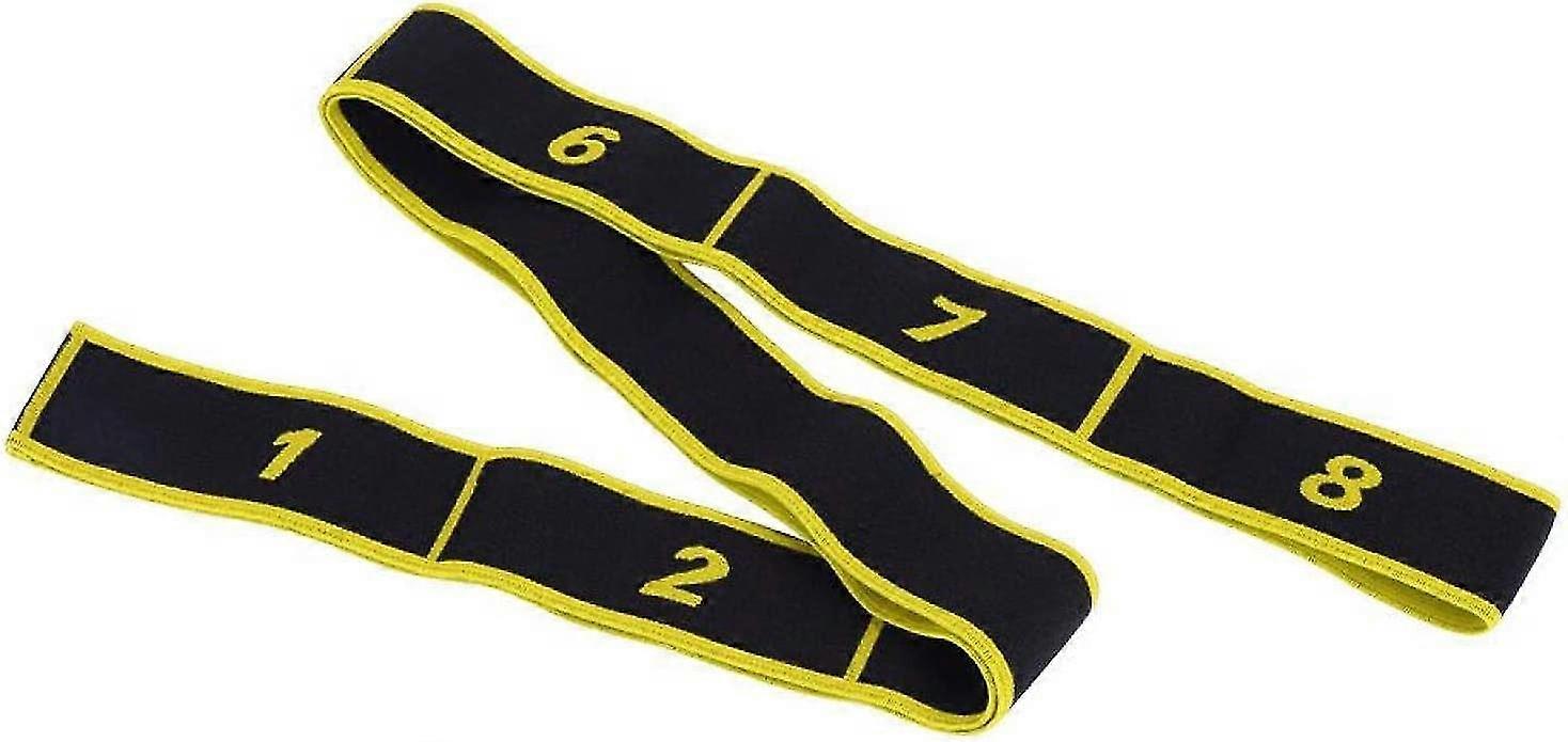 Stretching Aid Strap, Exercise Resistance Strap With 8 Numbered Loops, Resistance Band For