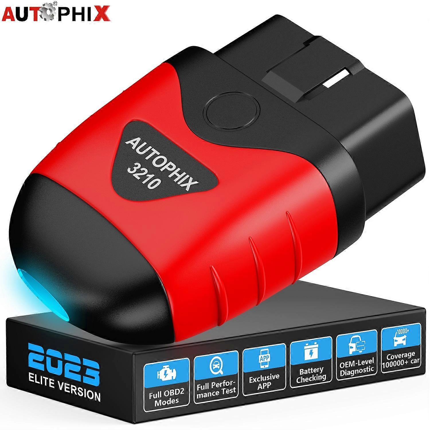 AUTOPHIX 3210 Bluetooth OBD2 Scanner Car Code Readers Auto Professional Battery Test Check OBDII Diagnostic Scan Tools Test