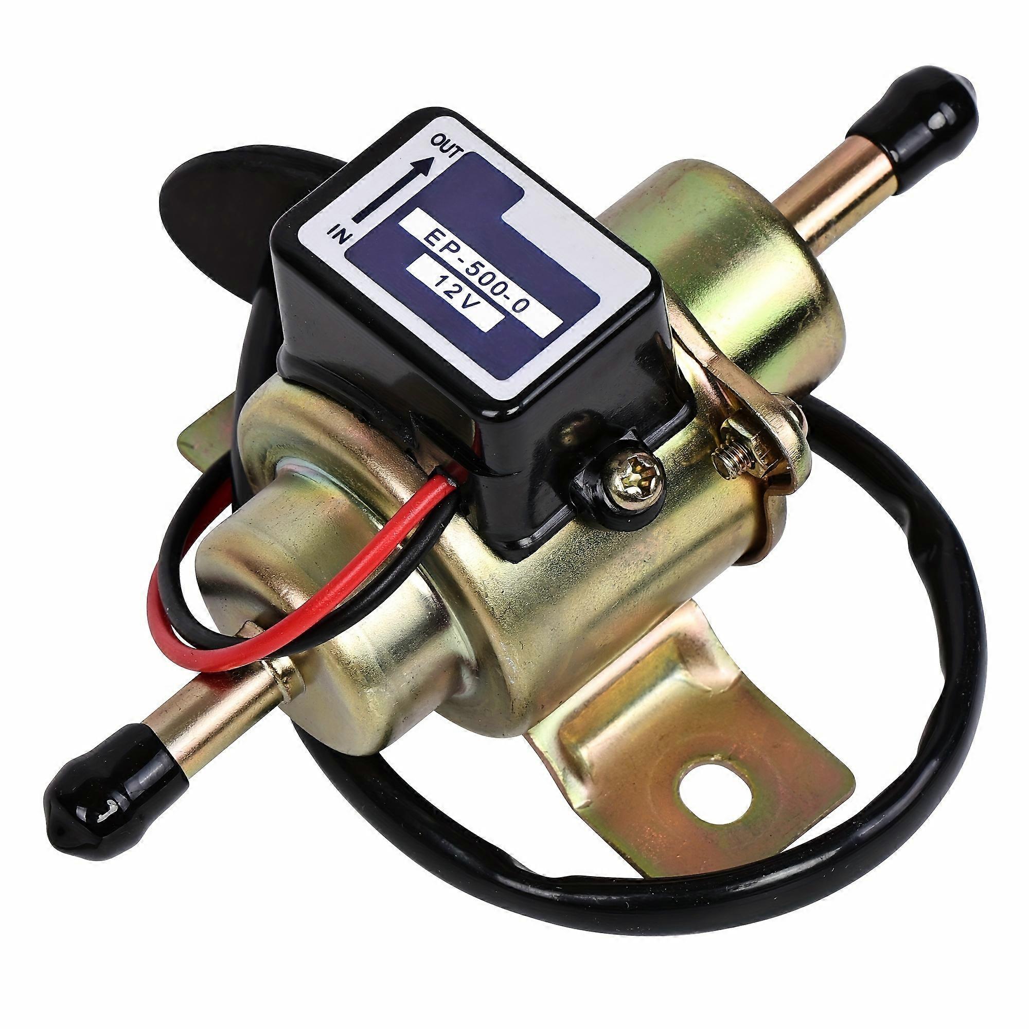 12V العالمي ديزل بنزين البنزين مضخة وقود السيارة الكهربائية EP-500-0 ، مضخة وقود الديزل الغاز العالمي منخفض الضغط