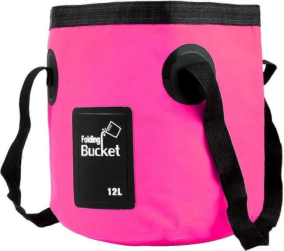 iTimo Bilvask Spand Bærbar Udendørs Rejse Foldbar Vandspand til Camping Vandring Fiskeri 12L PVC