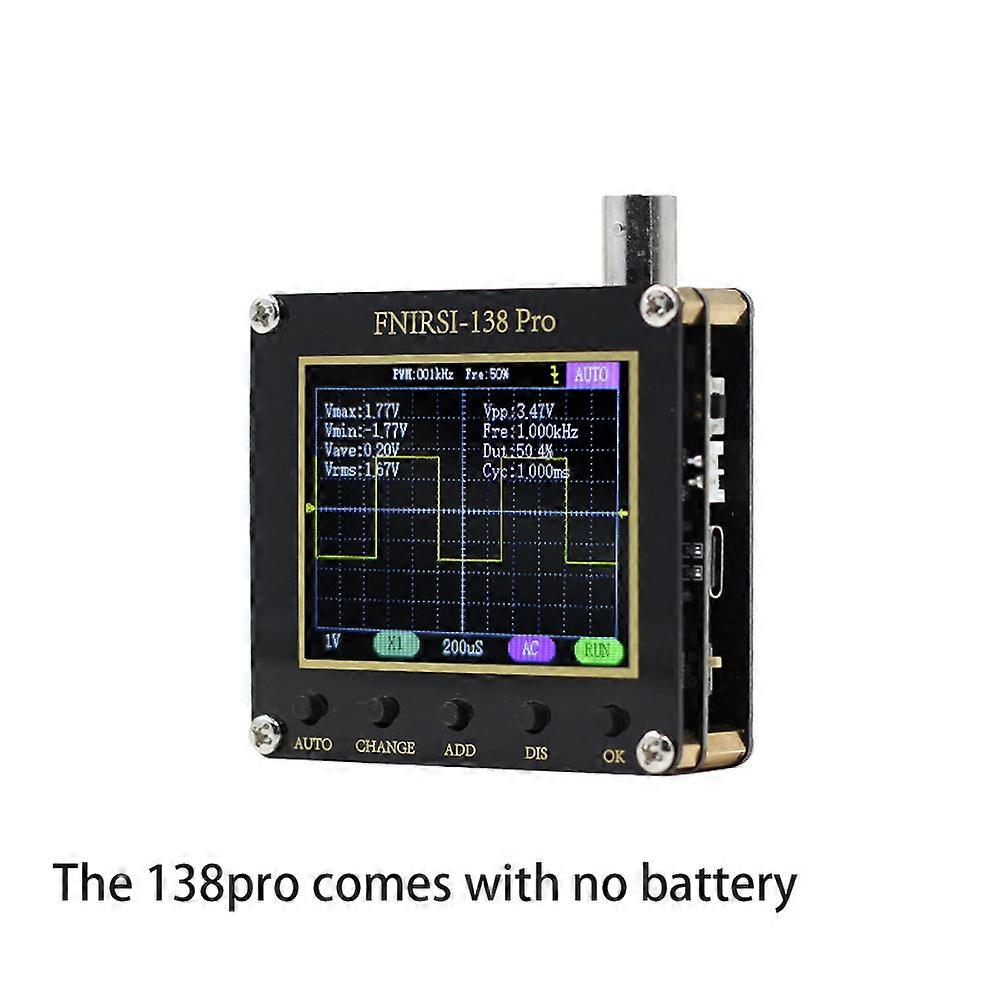 2.5MSa/s 200KHz Analog Bandwidth FNIRSI-138 PRO Digital Handheld Oscilloscope