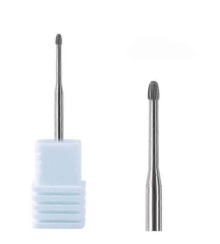 Nail Ceramic Grinding Head Nail Calluses Removing Polishing Grinding Head Nail Machine Accessories 5Pcs