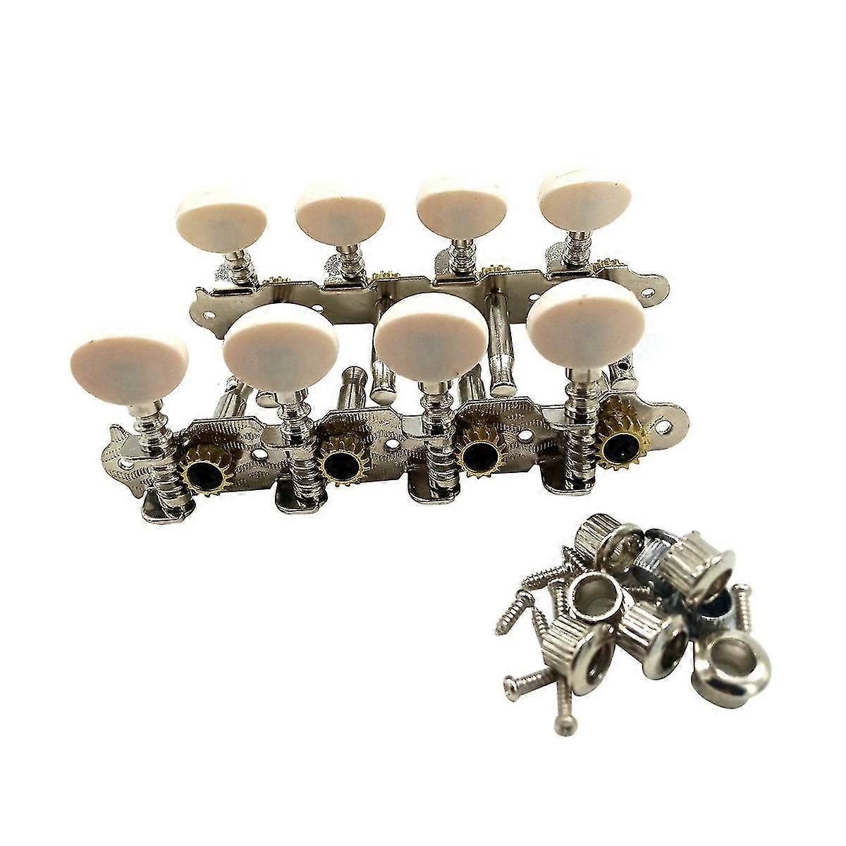 4-link 8-string Mandolin Single Hole Steel Column String Button 8-string Curler Instrument Tuners
