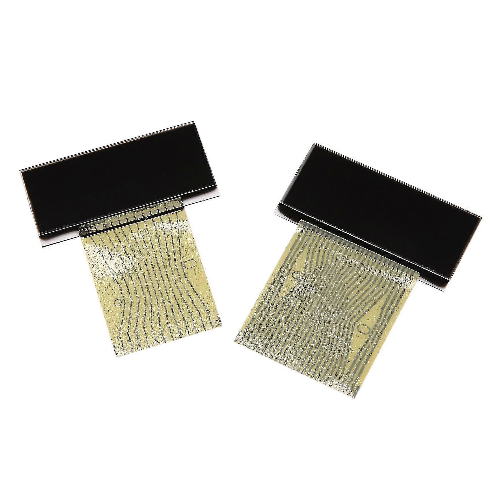 Car Left&right Lcd Screen Air-con Information Display For Mercedes Benz E-class W210 Clk-class W208