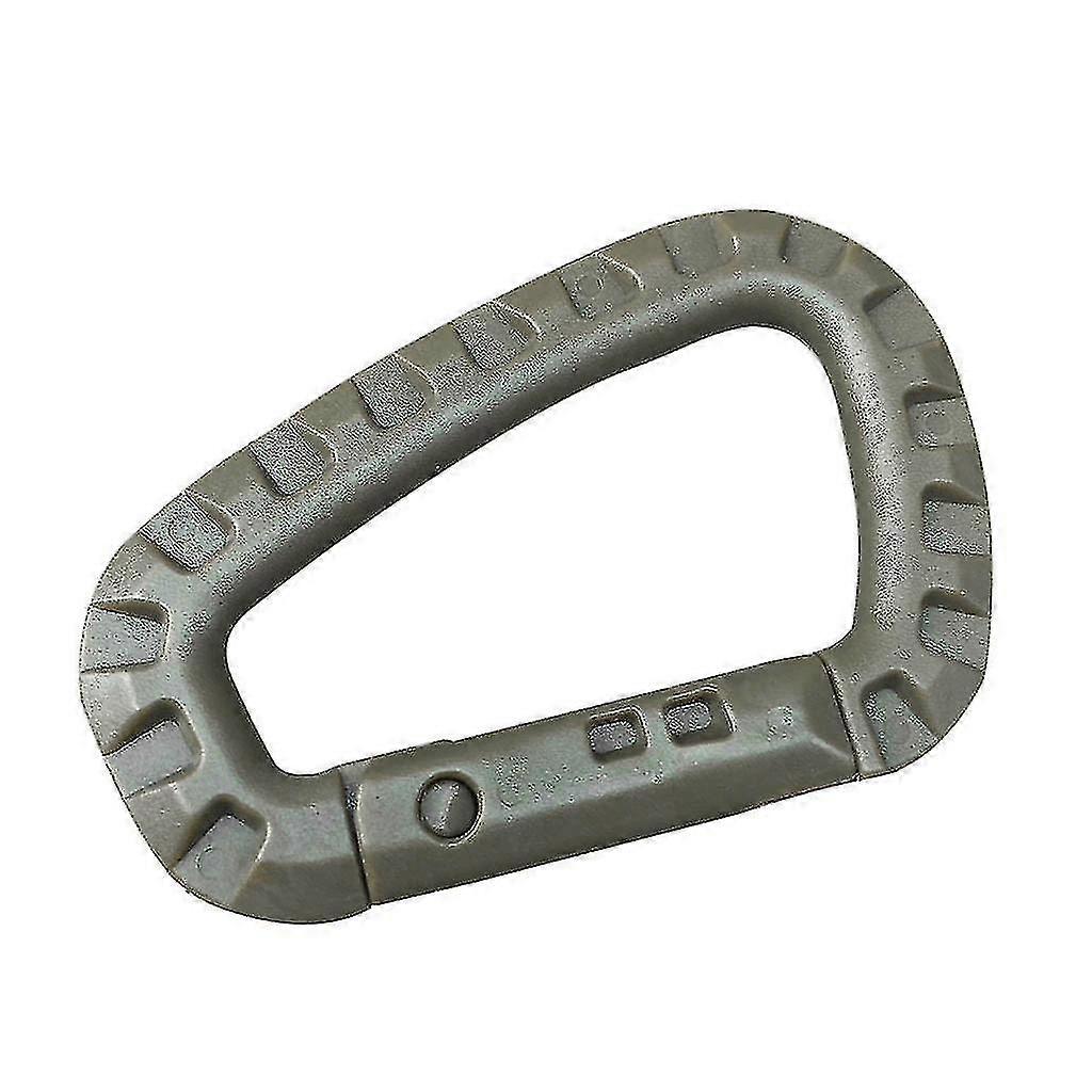 Hiking Poles Ring Mountaineering Carabiner With Alloy Lock Outdoor Safety Buckle Climbing